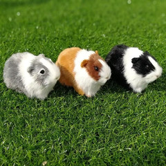 Realistic Hamster Plush Toy Lifelike Soft Stuffed Animal Gift