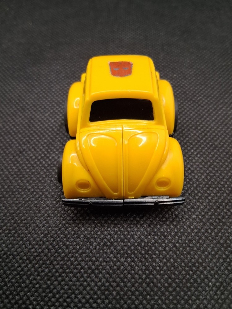 1984 Yellow & Red Bumblebee Transformers G1 Hasbro Takara Minibot Volkswagen Bug