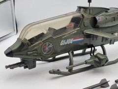 Vintage GI Joe 1983 Dragonfly 100% Complete W/ Wild Bill Figure Lot