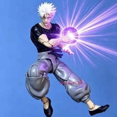 1/12 Custom Jujutsu Kaisen Gojo Satoru Hair Part For 6″ SHF Toji Fushiguro Body