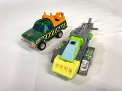 G1 Transformers Hoist and Springer Lot of 2 Vintage 1980s Incomplete