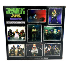 NECA Teenage Mutant Ninja Turtles Secret Of The Ooze Accessory Set TMNT 2 1991