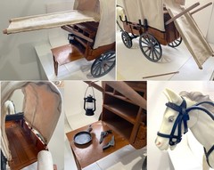 1:8 Scale Chuck Wagon Set, Accessories, Gabriel Toys Horse for Lone Ranger