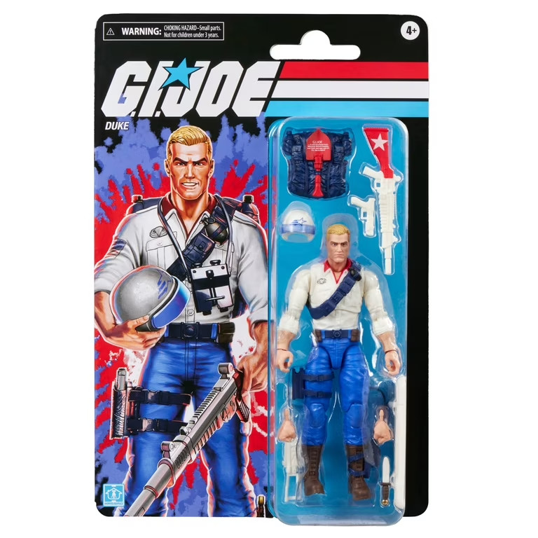 G.I. Joe Classified Series Retro Cardback USA Duke America’s 250th Birthday 6 in