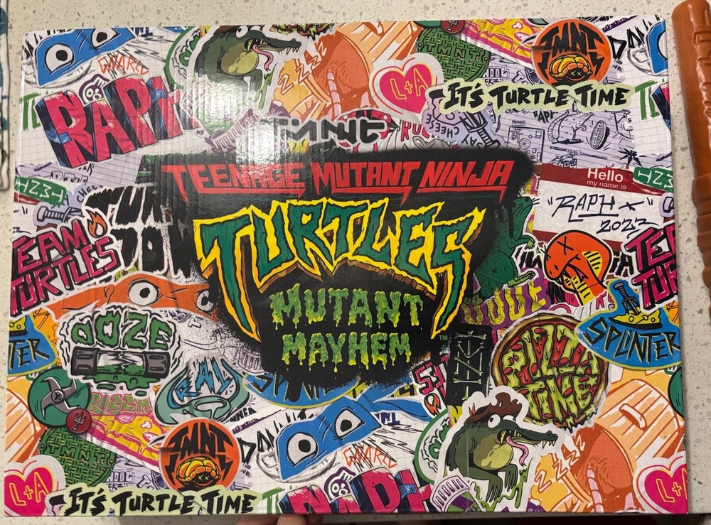 TMNT Ninja Turtles Mutant Mayhem Costume Gear 12 pc Plus Extras See Pictures