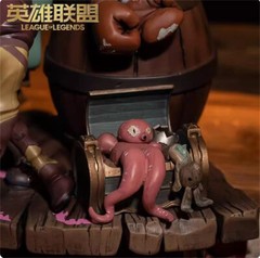 OFFICIAL LOL Arcane League of Legends Vi & Jinx 1/6 Figure Model Statue Toy Gift