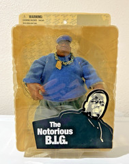 Mezco The Notorious B.I.G. 9 Inch Action Figure Boxed With Clothes Music Theme