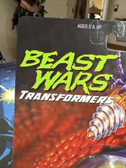 Beast Wars Transformers Drill Bit Evil Predacon 1996 New Sealed Action Figure