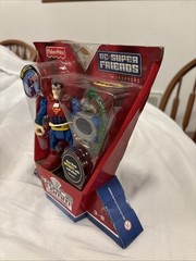 Fisher-Price Hero World Superfriends Voice Comm Superman Figure USA Toys