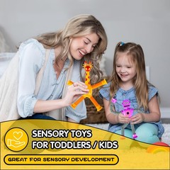 Autism Sensory Toys for Kid Boys Year Old Ages 4 5 6 7 8 9 10(4PCS), Suction Rob