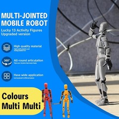 Soozafone’s Unique Titan 13 Action Figure: Articulated, 6-Inch Toy for Adults