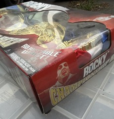 Jakks Pacific Rocky Balboa Championship Belt Boxing New In Box Rare