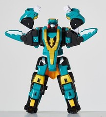 Dino Core Evolution 2 Mega D_Fighter KRONO Transformer Robot Change Mode Toy