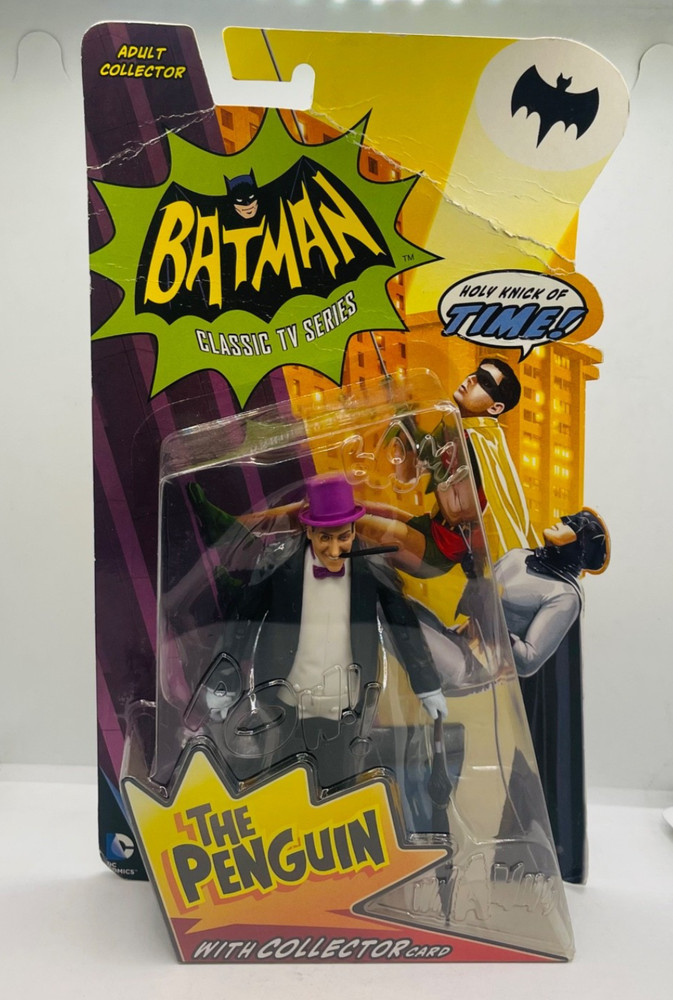 The Penguin From Batman 66 TV series 6″ DC Universe NIP Mattel Adam West