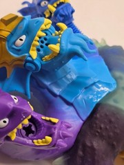 Heroes of Goo Jit Zu Deep Goo Sea King Hydra 3-Headed Toy Figure Moose