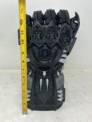 Marvel Infinity Gauntlet Light-Up Sound FX Articulated Cosplay Glove Black AS-IS