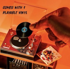 MGA’s Miniverse Real Music Record Player Mini Collectibles Mini Playable Record