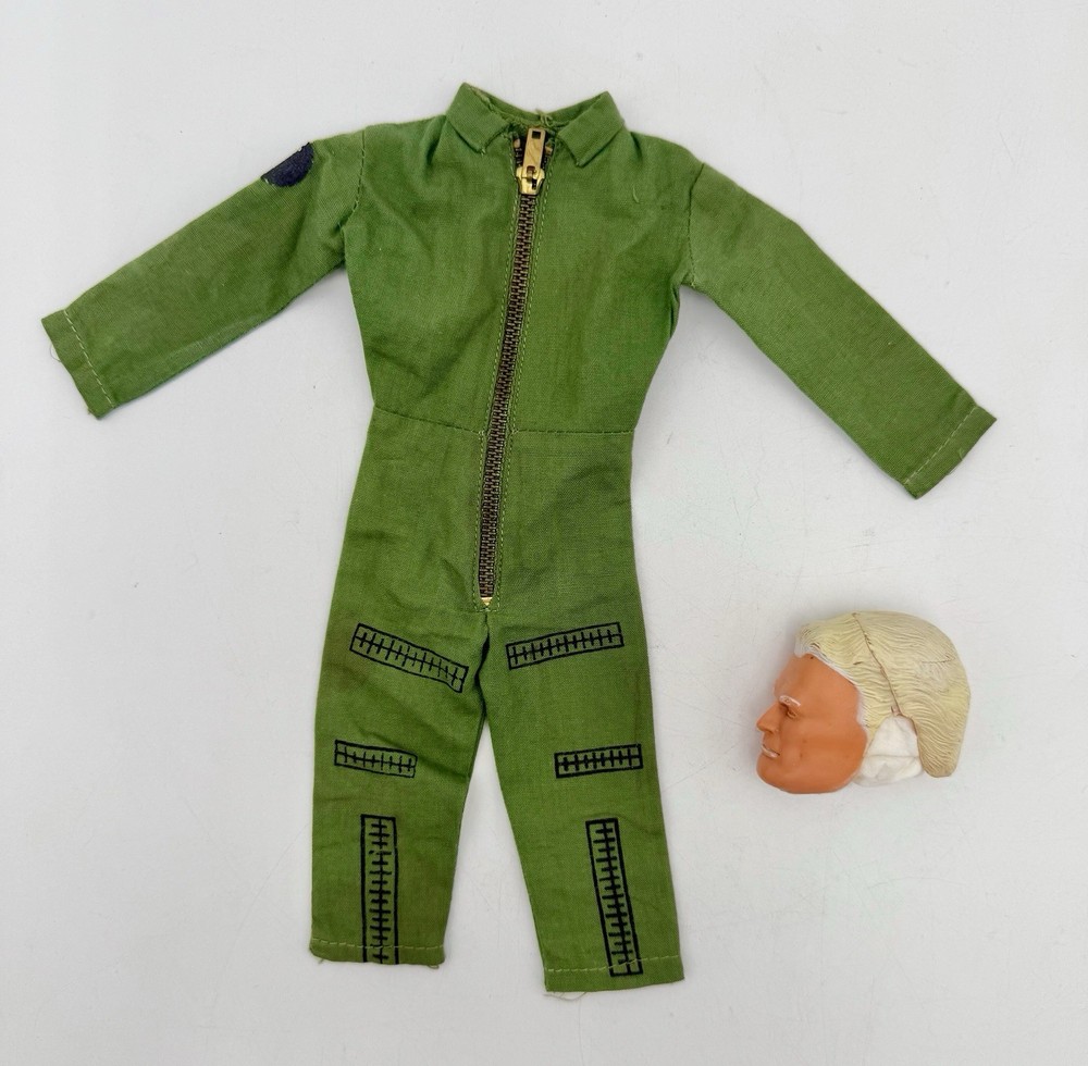 Vintage CAPTAIN ACTION Steve Canyon Costume Outfit IDEAL 1966