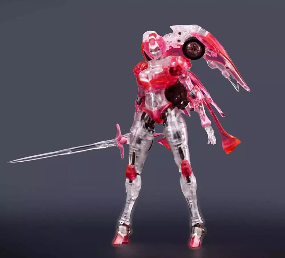 CDL CDL-00 RC Arcee with Upgrade Kit Transparent MP Scale Action Figure in stock