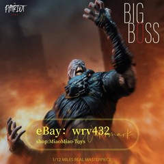 The Patriot Studio 1/12 The Big Boss Nemesis 6” Action Figure New In Stock