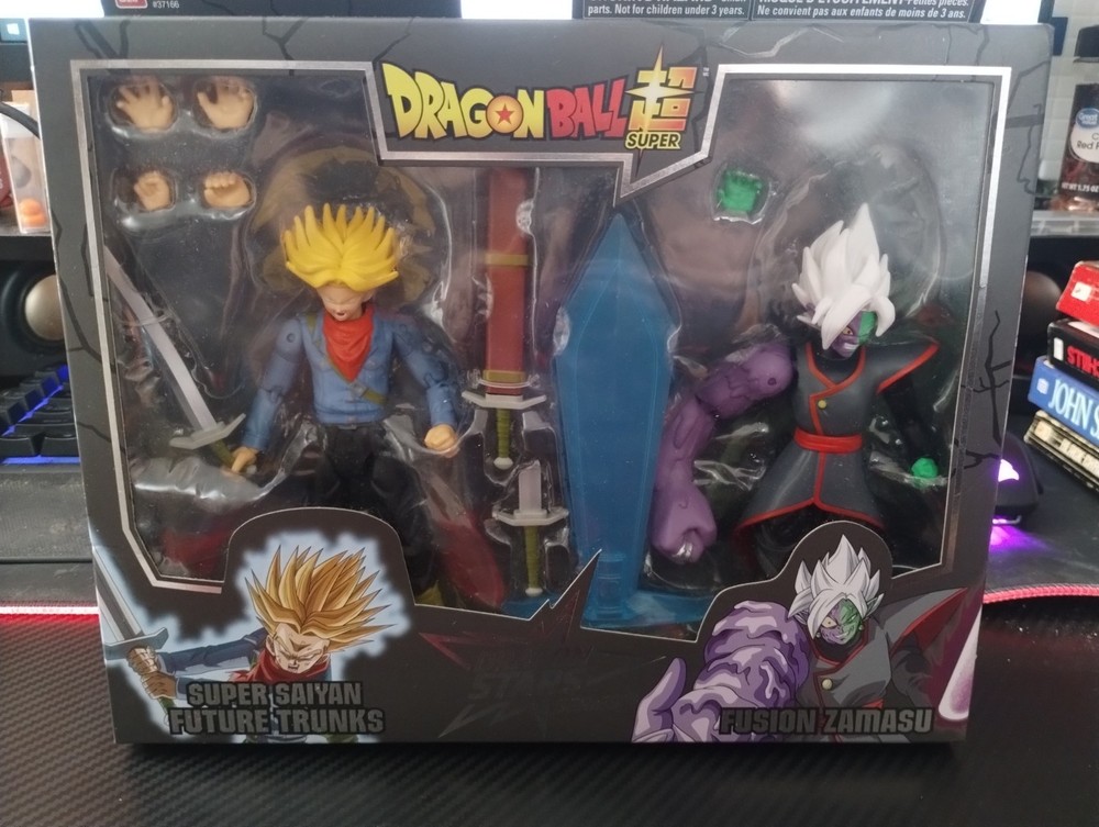 Dragon Ball Super Super Saiyan Future Trunks & Fusion Zamasu Action Figure
