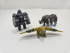 Transformers Rise of the Beasts Maximal Lot Optimus Primal Rhinox Airazor 2-4″