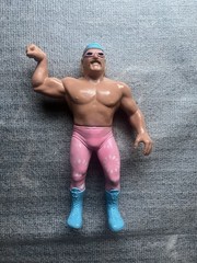 WWF WWE LJN WRESTLING SUPERSTARS LOT CASE 18 FIGURES & ACCESSORIES HULK HOGAN