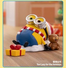 POP MART Minions Lazy Every Day Series Confirmed Blind Box Figure Hot Toys Gift