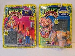 Vintage 1994 Toymax Creepy Crawlers C.C. (Chris Carter) & Squirmnator Brand New
