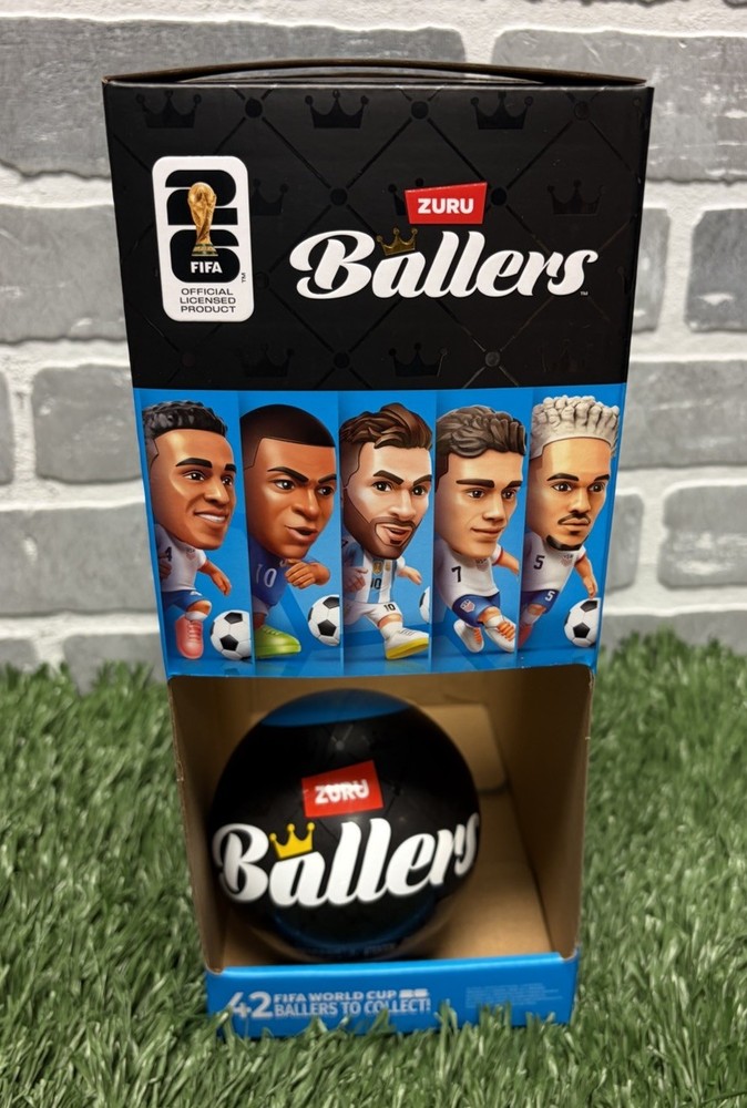 FIFA World Cup 2026 Ballers Series 1 by ZURU 6 Pack Box Display + 1 Mystery Ball