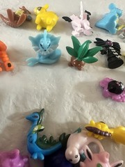 Pokemon China Mini Figures Rattata Poliwhirl Arbok Mix Lot
