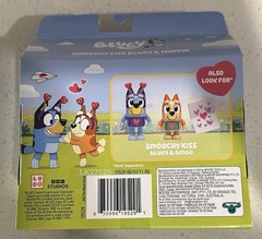 Bluey & Muffin Smoochy Kiss Valentine’s Day Toy NEW IN BOX