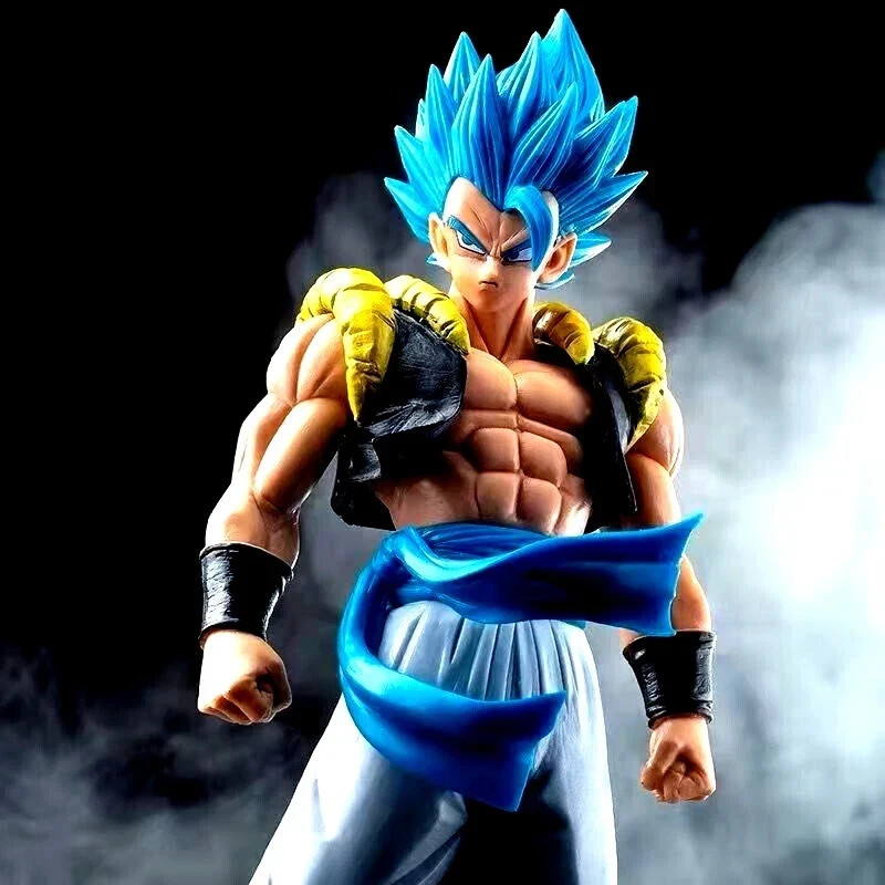 Dragon Ball Super Saiyan God Blue Hair Gogeta PVC Action Figure Toy Gift For Kid