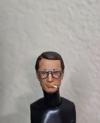 1:10 1:9 JAWS CHIEF MARTIN BRODY CUSTOM HEAD SCULPT PAINTED UPGRADED