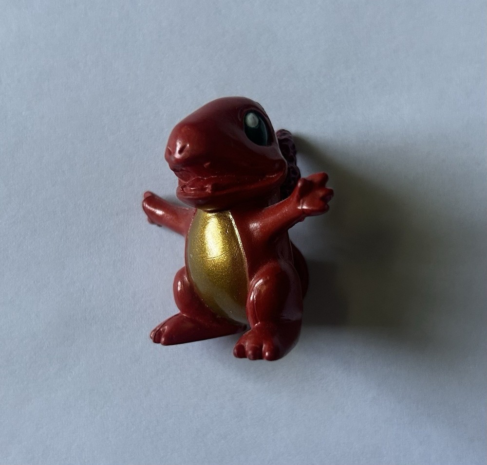 2000 Nintendo Pokemon Sasco Metallic Charmander PVC Figure Toy