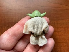 Vintage Kenner 1980 Star Wars Yoda No COO Kader Factoy Mold Late Run