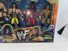 WWF Championship Title Belt Series 4-Pack Action Figures Set NIB