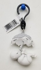 (2024) Monogram 2.75″ Junji Ito Uzumaki B&W “Mushroom Baby” 3D Figural Bag Clip