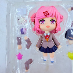 Doki Doki Literature Club! Natsuki PVC Action Figure Statue Toy Gift w/Accessory