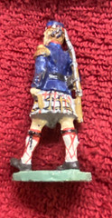 Vintage Britains Scottish Highlander Soldier Lead Figurine 3 Inches Tall B40