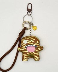 Fuggler Funny Ugly Monster Gold Edition Custom Keychain