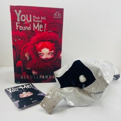POP MART x Skullpanda You Found Me Series Plush Doll Pendant Figure – Darkness