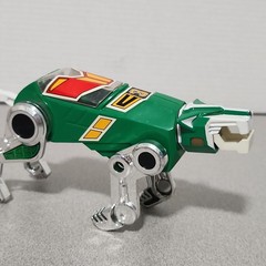 Vintage 1984 WEP Panosh Place Voltron Lion Force Green Action Figure w/ Canopy