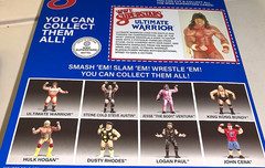 WWE SUPERSTARS LJN 2026 ULTIMATE WARRIOR BLACK CARD CHASE 8″ FIG. NEW! W/POSTER