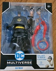 BATMAN Black Suit JLA BUILD-A Plastic Man 7″ McFarlane DC Multiverse Figure NEW