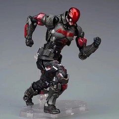 Amazing Yamaguchi Revoltech Arkham Knight Batman Action Figure-Brand New in Box