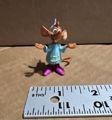 Royal Escort Jaq the Mouse 1.5″ Mini Figure Disney Store Cinderella