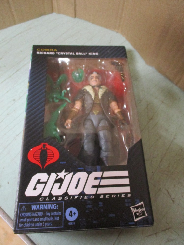 G.I. JOE CLASSIFIED COBRA RICHARD CRYSTAL BALL KING 159 HASBRO UL7
