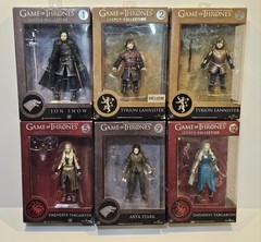 Lot of 6 Game of Thrones Legacy Collection Action Figures