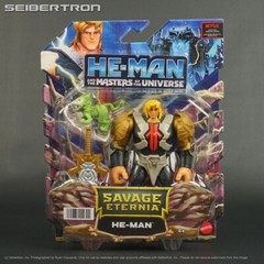 SAVAGE ETERNIA HE-MAN He-Man +CRINGER and Masters of the Universe Action Figure